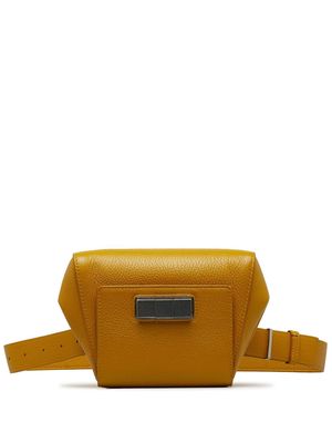 Bottega Veneta Pre-Owned 2016-2022 Geometric leather belt bag - Yellow