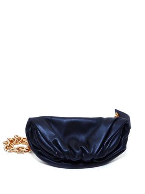 Bottega Veneta Pre-Owned Chain Pouch leather clutch bag - Black