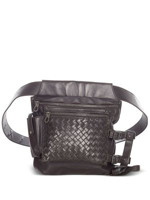 Bottega Veneta Pre-Owned Intrecciato leather belt bag - Brown