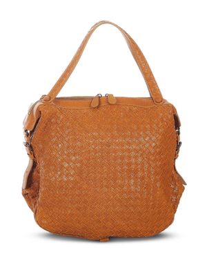 Bottega Veneta Pre-Owned Intrecciato leather tote bag - Brown