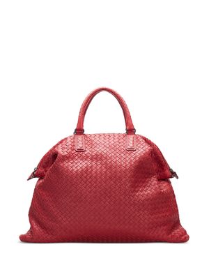 Bottega Veneta Pre-Owned Intrecciato two-way bag - Red