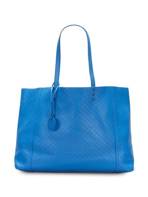 Bottega Veneta Pre-Owned Intrecciomirage Butterfly tote bag - Blue