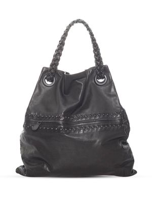 Bottega Veneta Pre-Owned Julie leather tote bag - Black