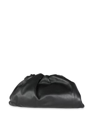 Bottega Veneta Pre-Owned Pouch ruched clutch bag - Black