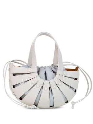 Bottega Veneta Pre-Owned The Shell 2way bag - White