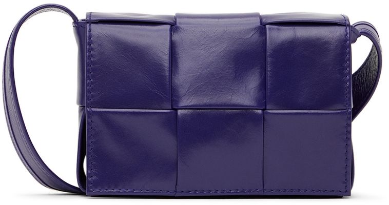 Bottega Veneta Purple Mini Cassette Bag