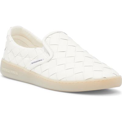 Bottega Veneta Sawyer Intrecciato Loafer in White at Nordstrom, Size 12Us