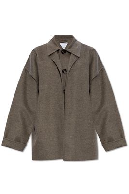 Bottega Veneta Short Wool Coat