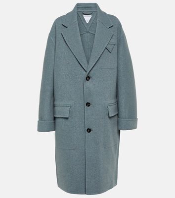 Bottega Veneta Single-breasted cashmere coat