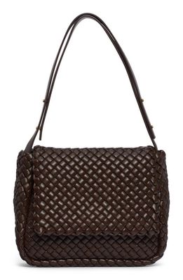 Bottega Veneta Small Cobble Padded Intrecciato Leather Shoulder Bag in 2016 Light Brown-Gold