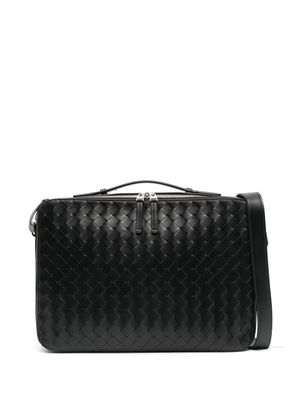 Bottega Veneta small Getaway leather briefcase - Black