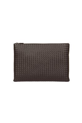 Bottega Veneta Weave Zip Clutch