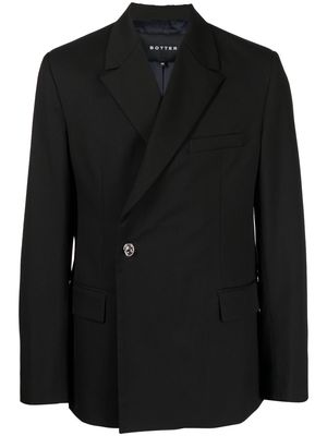 Botter double-breasted tailored blazer - Black