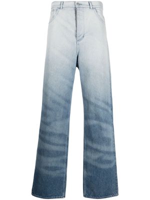 Botter faded-effect straight-leg jeans - Blue