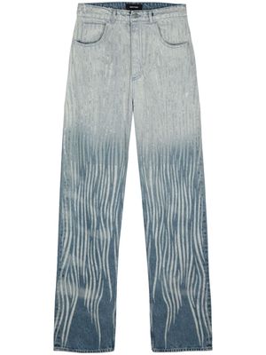 Botter gradient-effect straight-leg jeans - Blue