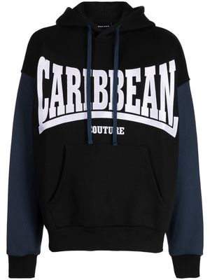 Botter logo-embroidered jersey hoodie - Black