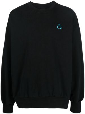 Botter logo-embroidered jumper - Black