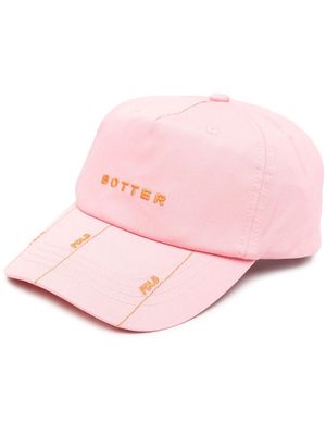 Botter logo print cap - Pink