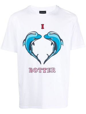 Botter logo-print organic cotton T-shirt - White