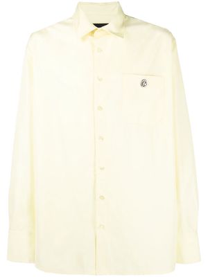Botter plain long-sleeve shirt - Yellow