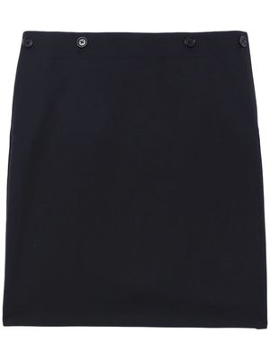 Botter straight-cut knee-length skirt - Black