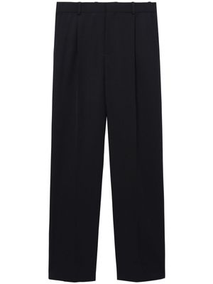 Botter straight-leg wool trousers - Black