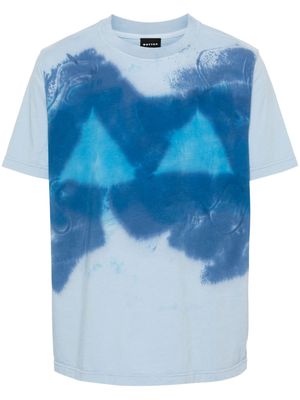 Botter tie dye-print cotton T-shirt - Blue