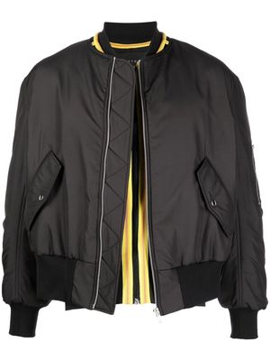 Botter zip-up bomber jacket - Black