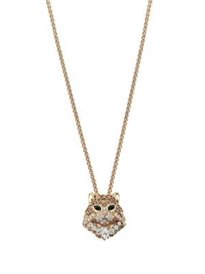 Boucheron 18kt yellow and white gold Wladimir The Cat multi-stone necklace