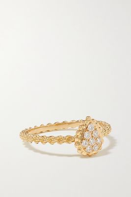 Boucheron - Serpent Bohème 18-karat Gold Diamond Ring - 53