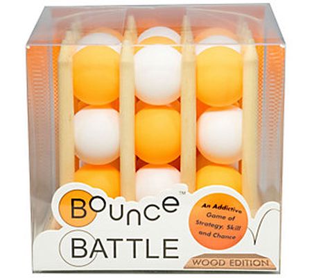 Bounce Battle Wood Edition Game Set w/ Battle Cards