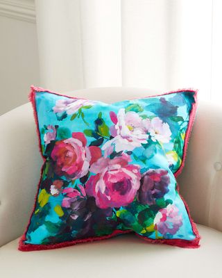 Bouquet De Roses Cushion