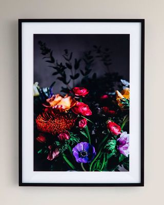 "Bouquet II" Photography Print on Photo Paper Framed Wall Art