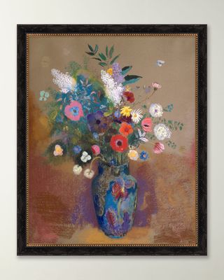 "Bouquet of Flowers" Framed Giclee