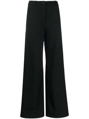Boutique Moschino high-waisted flared trousers - Black