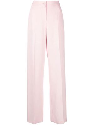 Boutique Moschino high-waisted tailored trousers - Pink