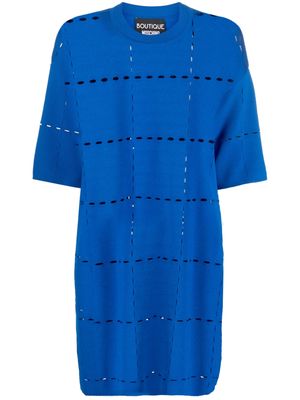 Boutique Moschino short-sleeve T-shirt dress - Blue