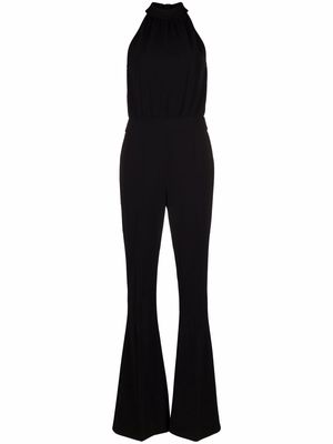 Boutique Moschino sleeveless flared jumpsuit - Black