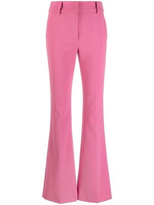 Boutique Moschino tailored flared trousers - Pink