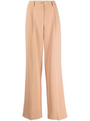 Boutique Moschino wide-leg tailored trousers - Neutrals