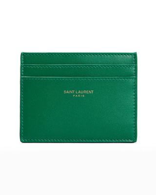Box Leather Card Case