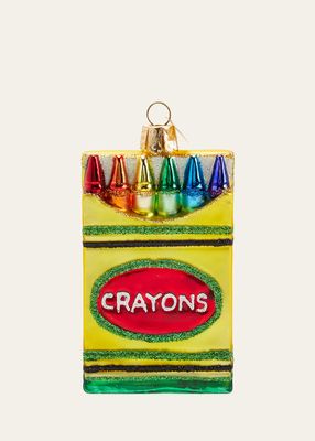 Box of Crayons Christmas Ornament