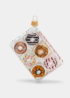 Box of Donuts Christmas Ornament