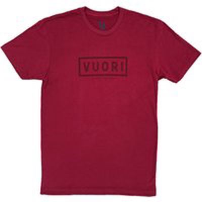 Boxed Vuori T-Shirt | Cardinal