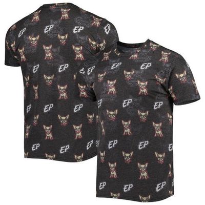 BOXERCRAFT Men's Black El Paso Chihuahuas Allover Print Crafted T-Shirt