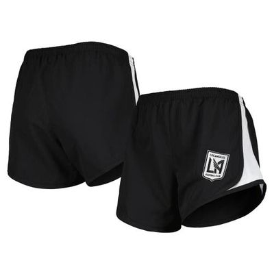 BOXERCRAFT Women's Black LAFC Basic Sport Mesh Shorts