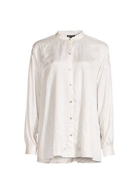 Boxy Silk Shirt