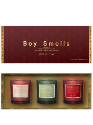 Boy Smells Holiday Votive Trio set - NEUTRAL