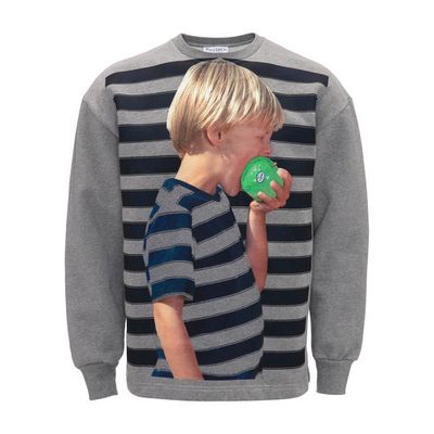 Boy With Apple Sweatshirt