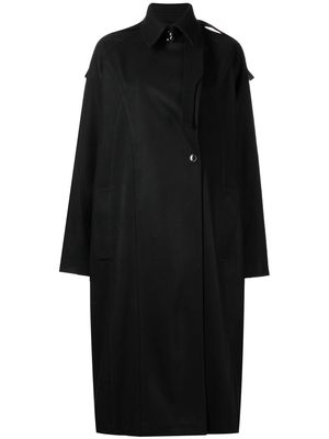 Boyarovskaya Pasta trench coat - Black